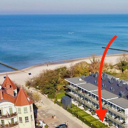 Przy Plazy - Z Prywatnym Ogrodkiem Rezydencja Niechorze Lägenhet Exteriör bild